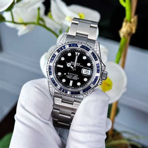 rolex submariner diamond price|rolex submariner with diamond bezel.